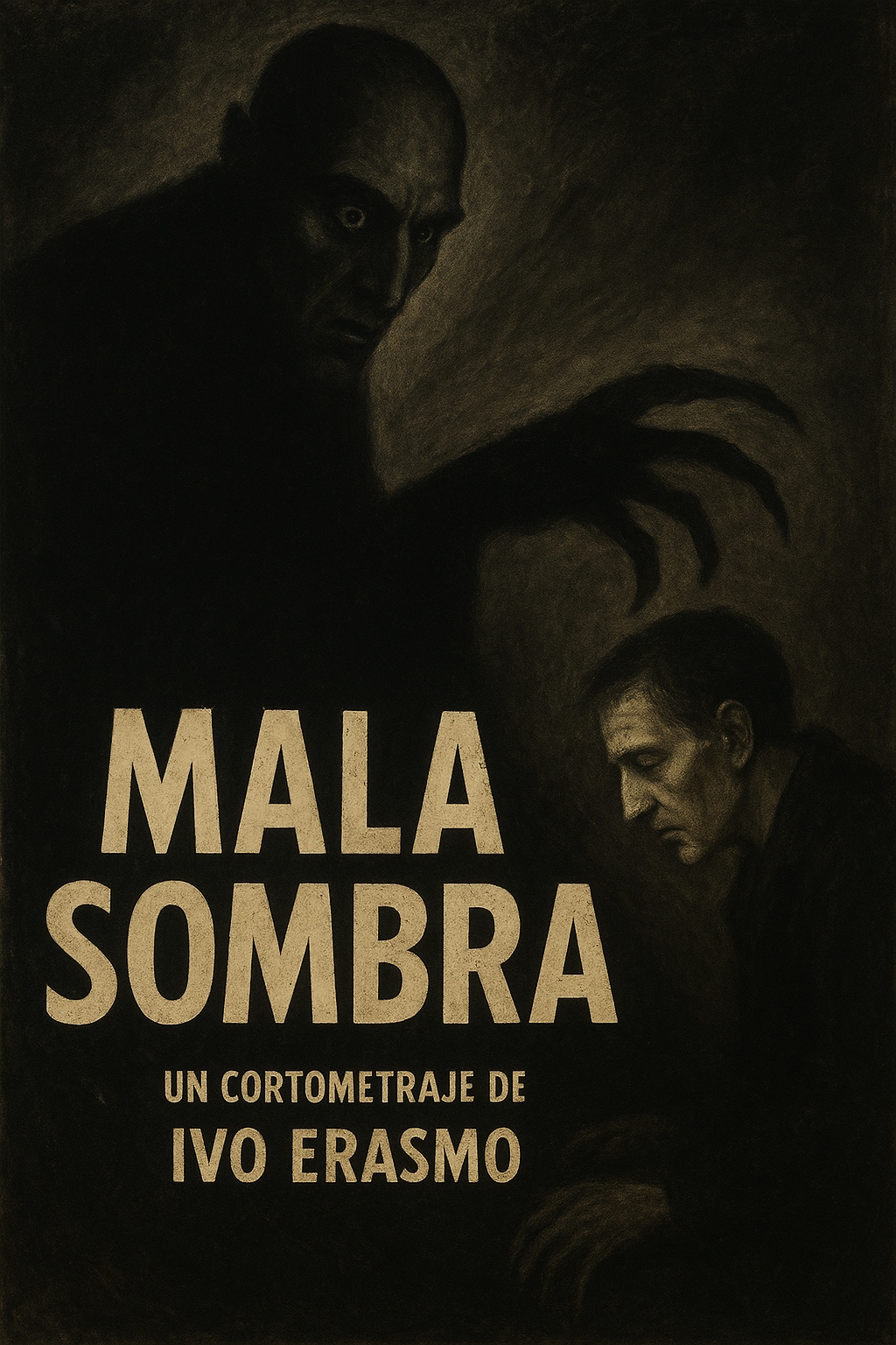 Póster del corto mala sombra