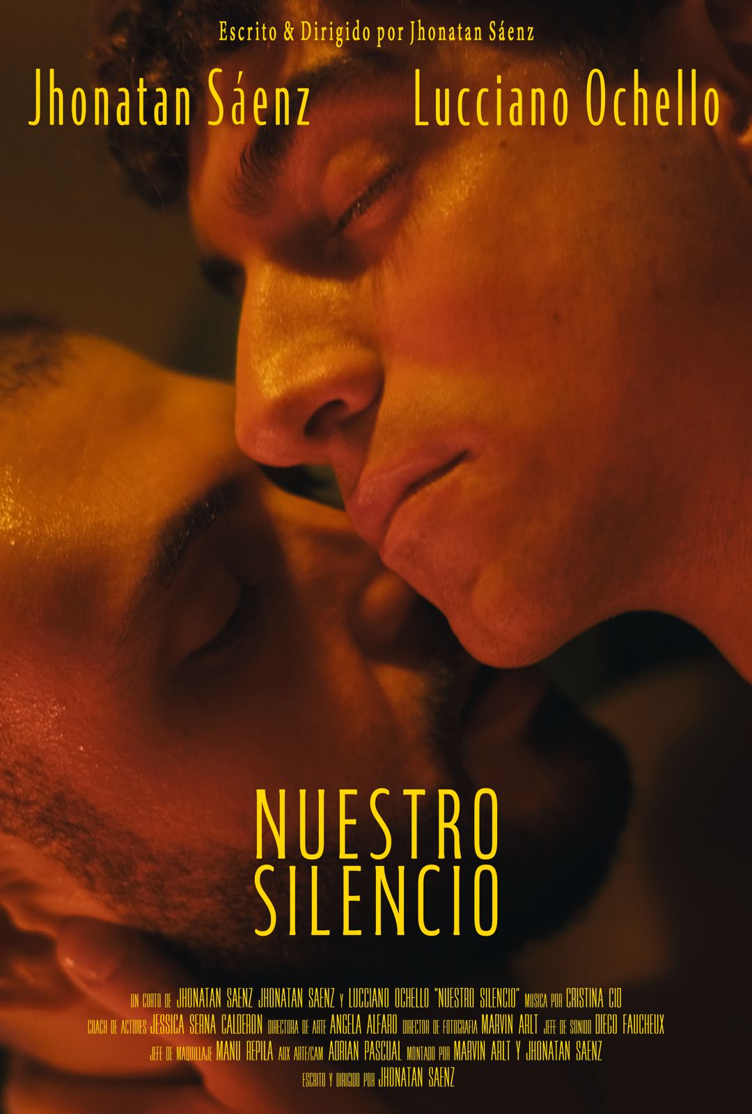 Póster del corto Nuestro Silencio