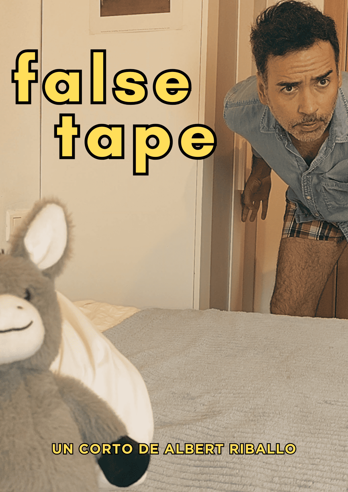 Póster del corto FALSE-TAPE