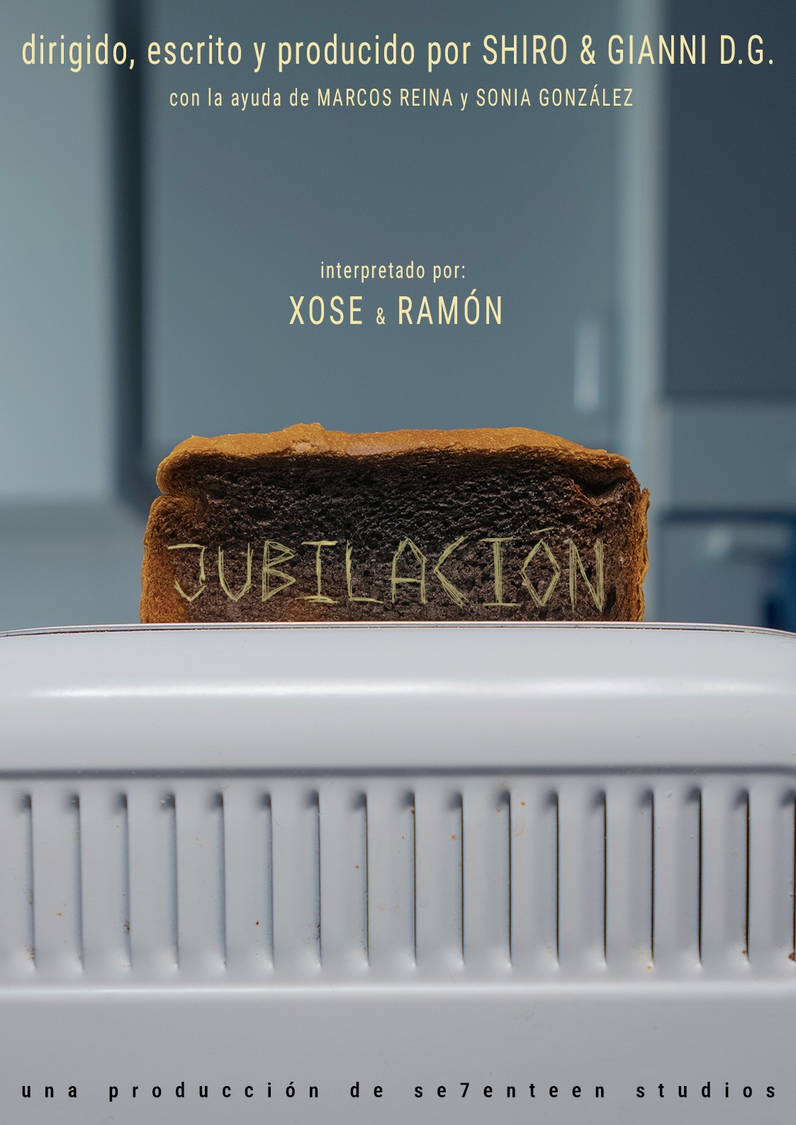 Póster del corto jubilación