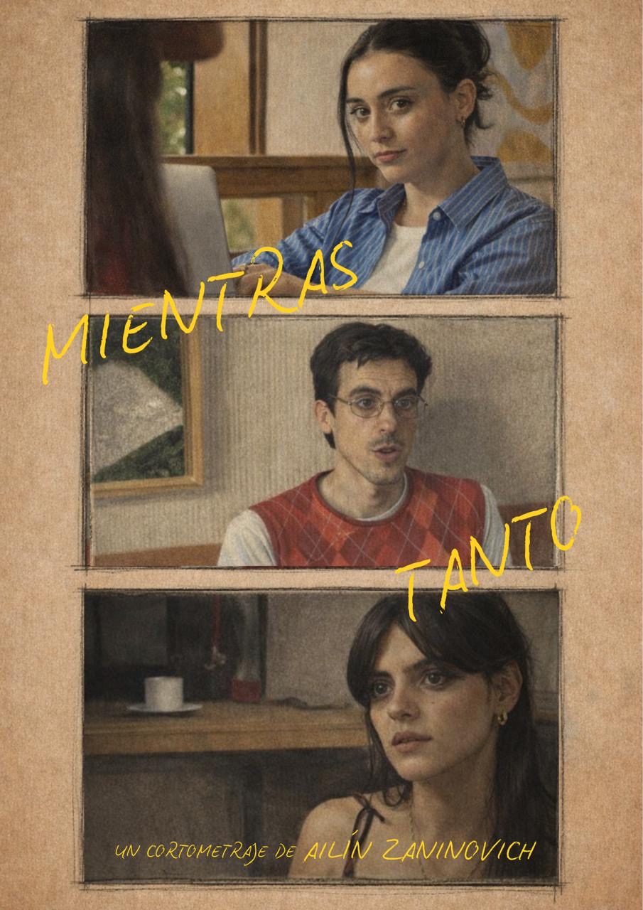 Póster del corto MIENTRAS TANTO