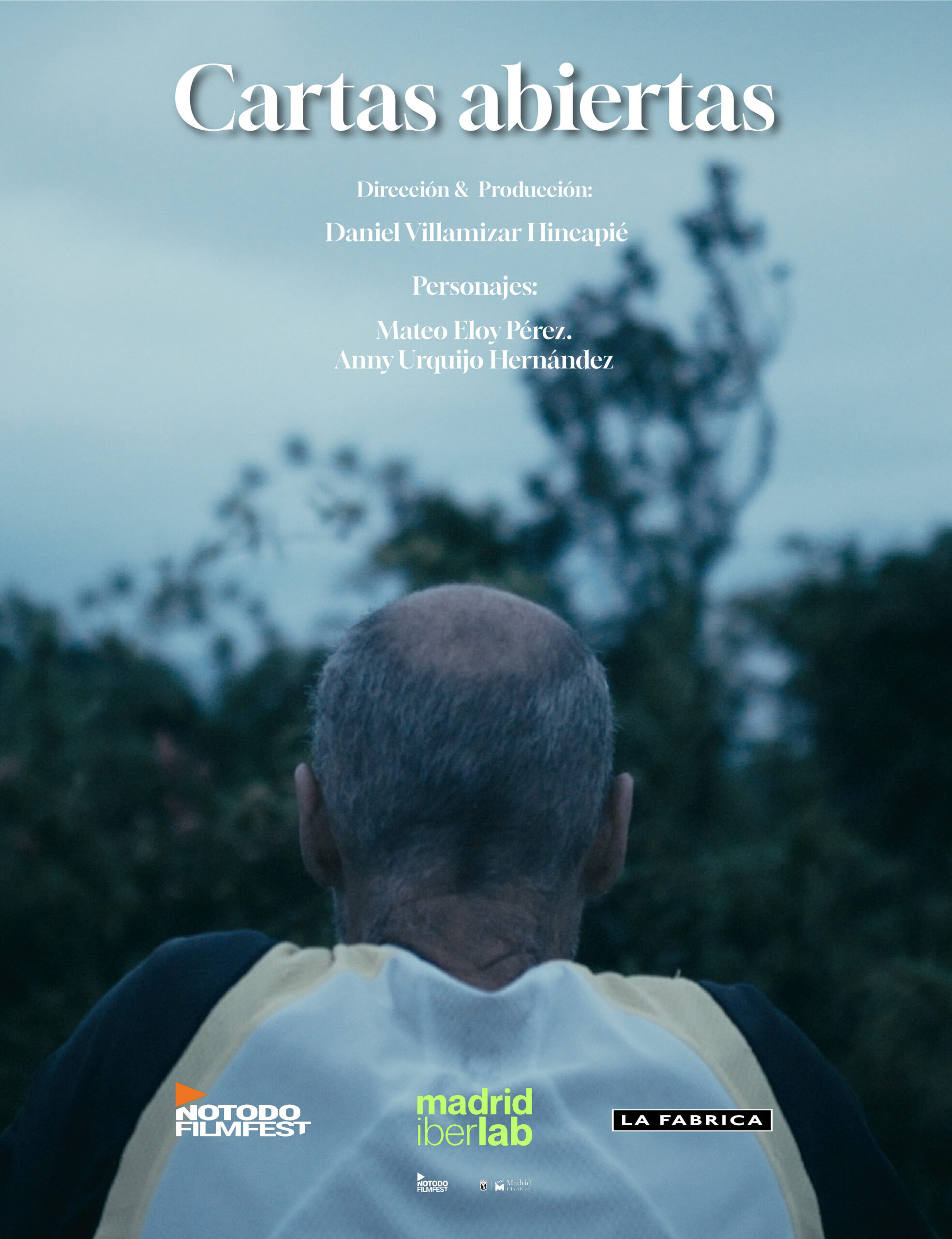 Póster del corto Cartas Abiertas