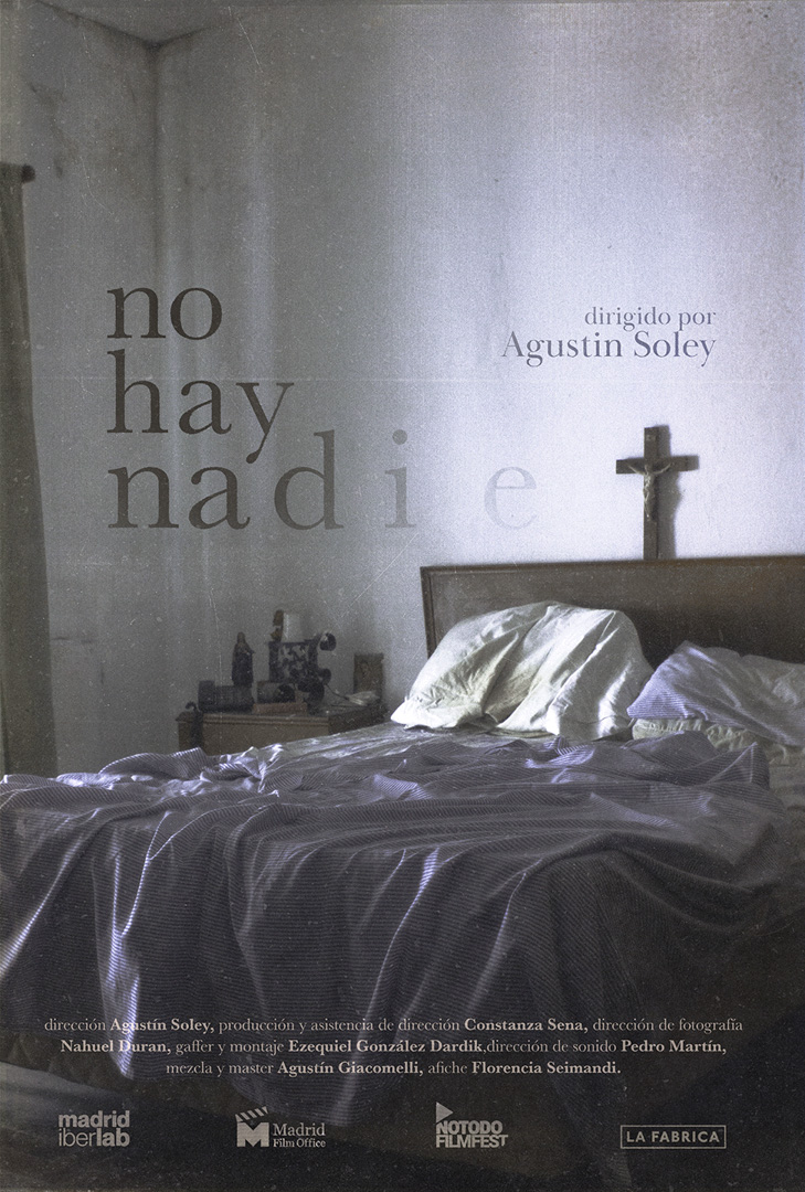 Póster del corto No hay nadie